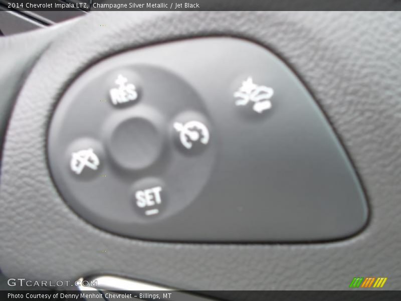Champagne Silver Metallic / Jet Black 2014 Chevrolet Impala LTZ