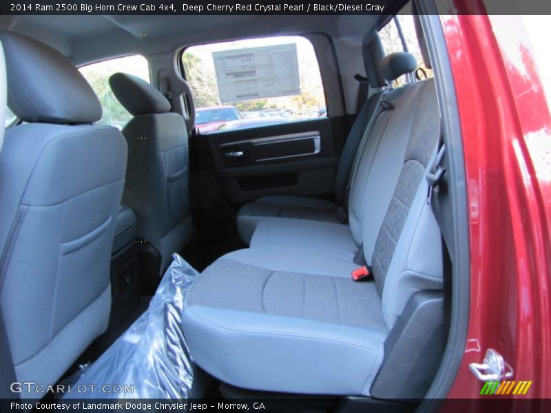 Deep Cherry Red Crystal Pearl / Black/Diesel Gray 2014 Ram 2500 Big Horn Crew Cab 4x4