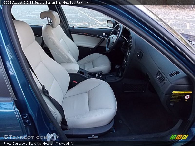 Fusion Blue Metallic / Parchment 2008 Saab 9-5 2.3T Sedan