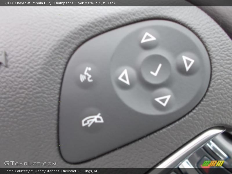 Champagne Silver Metallic / Jet Black 2014 Chevrolet Impala LTZ