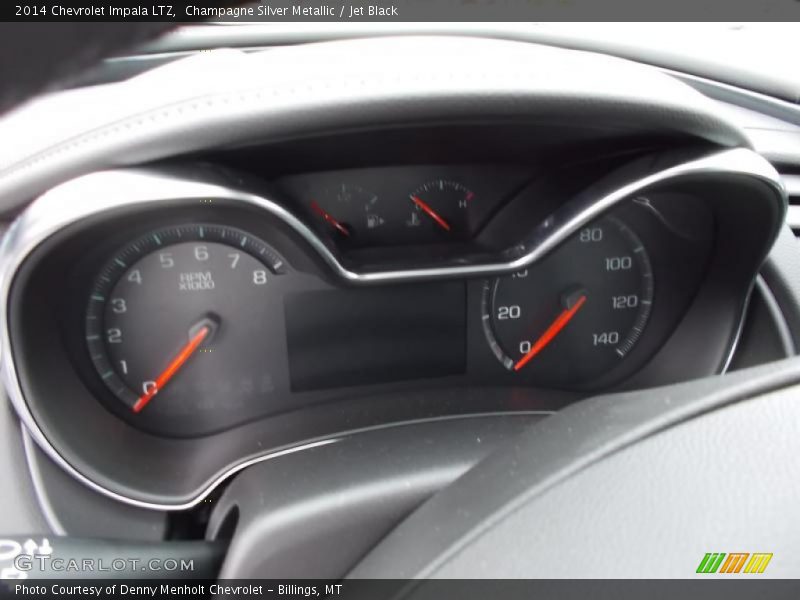 Champagne Silver Metallic / Jet Black 2014 Chevrolet Impala LTZ
