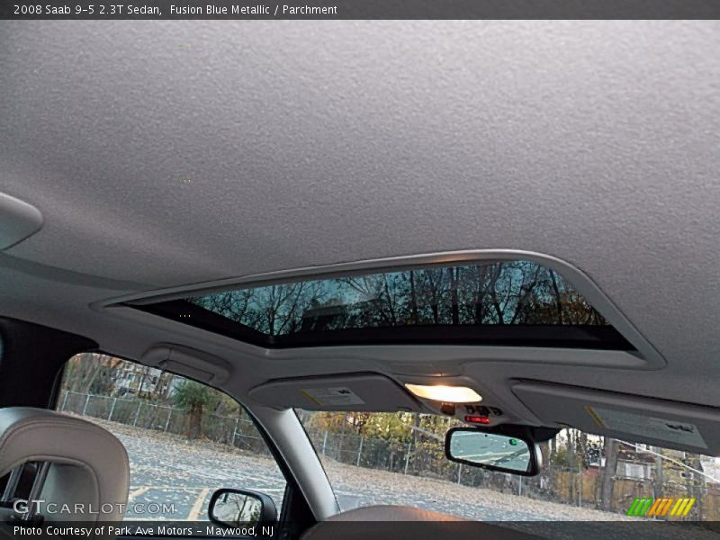 Fusion Blue Metallic / Parchment 2008 Saab 9-5 2.3T Sedan