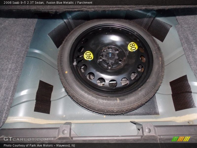 Fusion Blue Metallic / Parchment 2008 Saab 9-5 2.3T Sedan