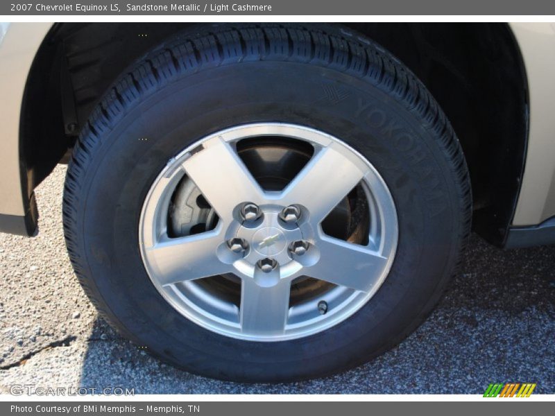 Sandstone Metallic / Light Cashmere 2007 Chevrolet Equinox LS