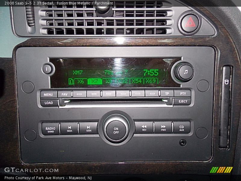 Fusion Blue Metallic / Parchment 2008 Saab 9-5 2.3T Sedan