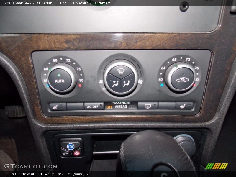 Fusion Blue Metallic / Parchment 2008 Saab 9-5 2.3T Sedan