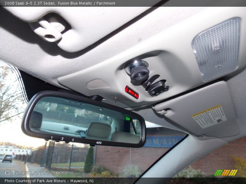 Fusion Blue Metallic / Parchment 2008 Saab 9-5 2.3T Sedan