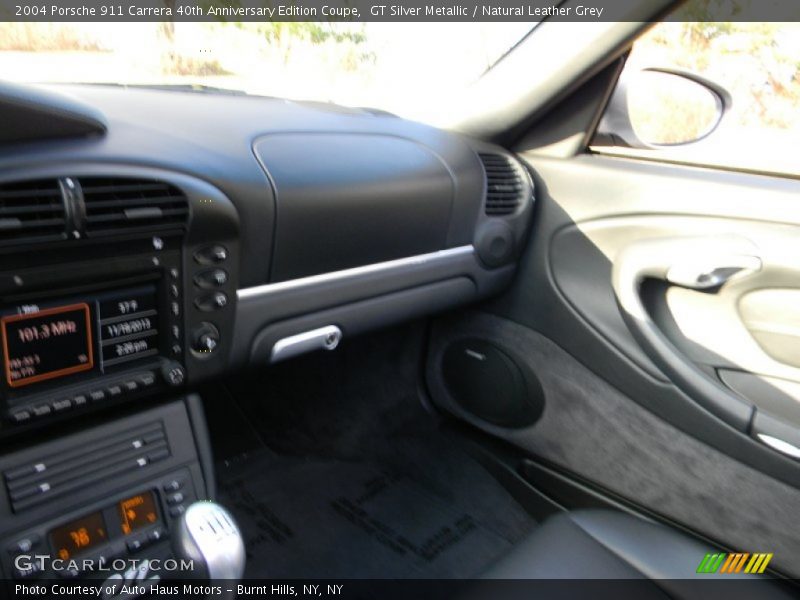 GT Silver Metallic / Natural Leather Grey 2004 Porsche 911 Carrera 40th Anniversary Edition Coupe