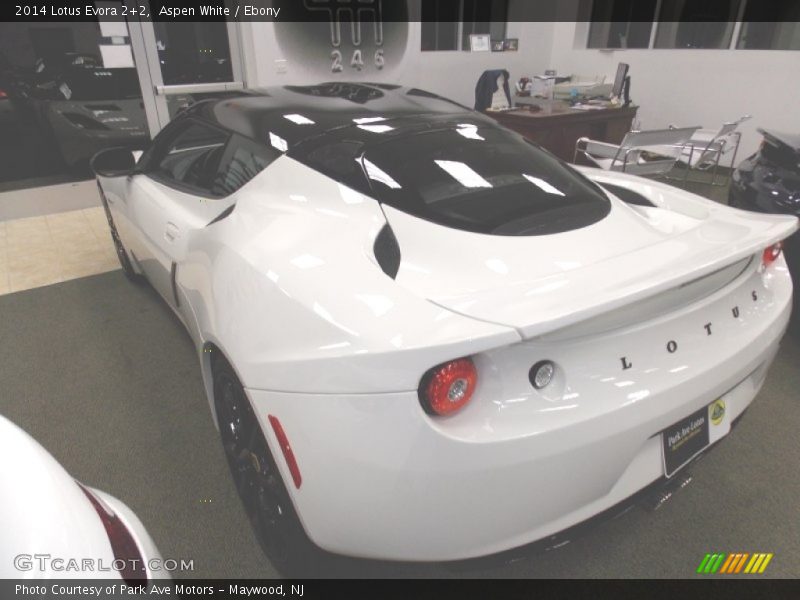 Aspen White / Ebony 2014 Lotus Evora 2+2