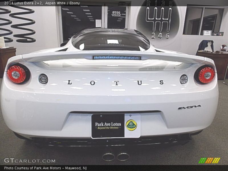 Aspen White / Ebony 2014 Lotus Evora 2+2