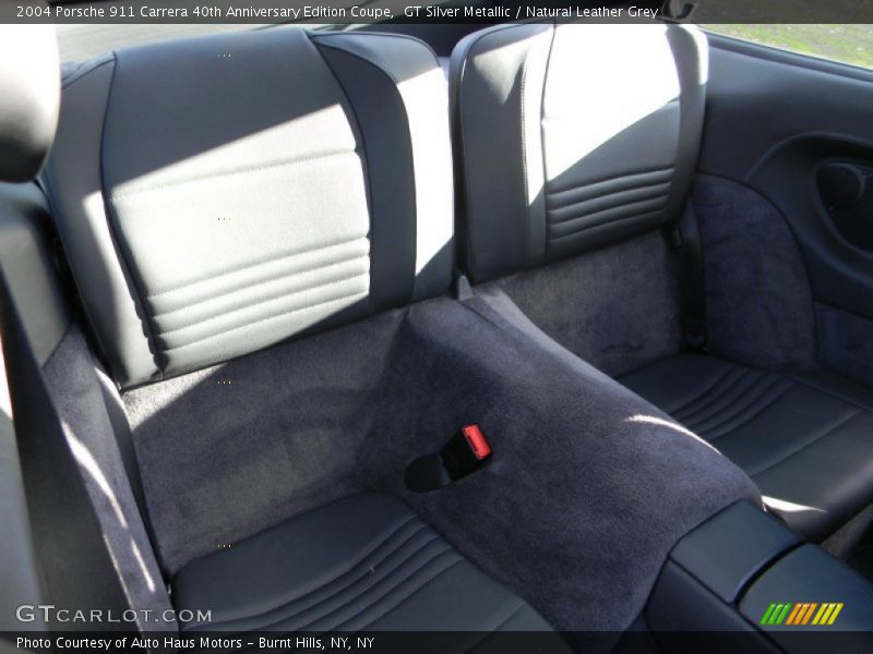 GT Silver Metallic / Natural Leather Grey 2004 Porsche 911 Carrera 40th Anniversary Edition Coupe