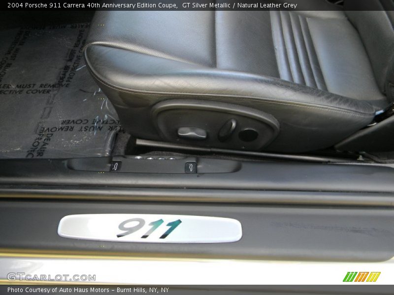 GT Silver Metallic / Natural Leather Grey 2004 Porsche 911 Carrera 40th Anniversary Edition Coupe
