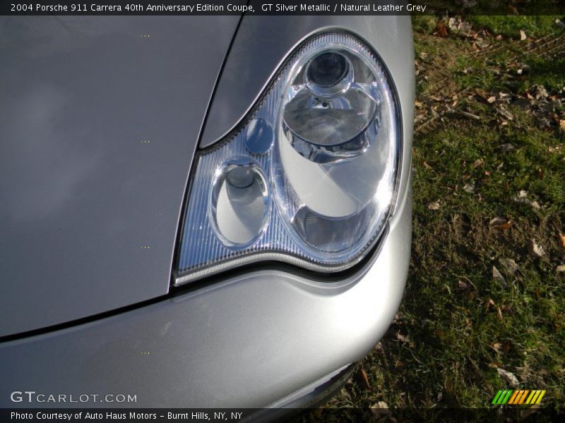 GT Silver Metallic / Natural Leather Grey 2004 Porsche 911 Carrera 40th Anniversary Edition Coupe
