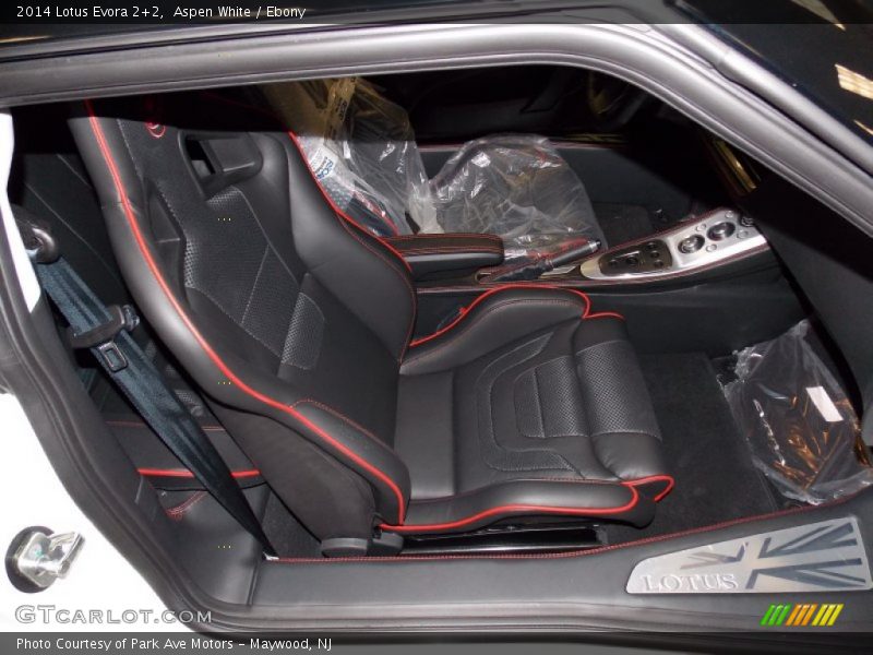 Front Seat of 2014 Evora 2+2