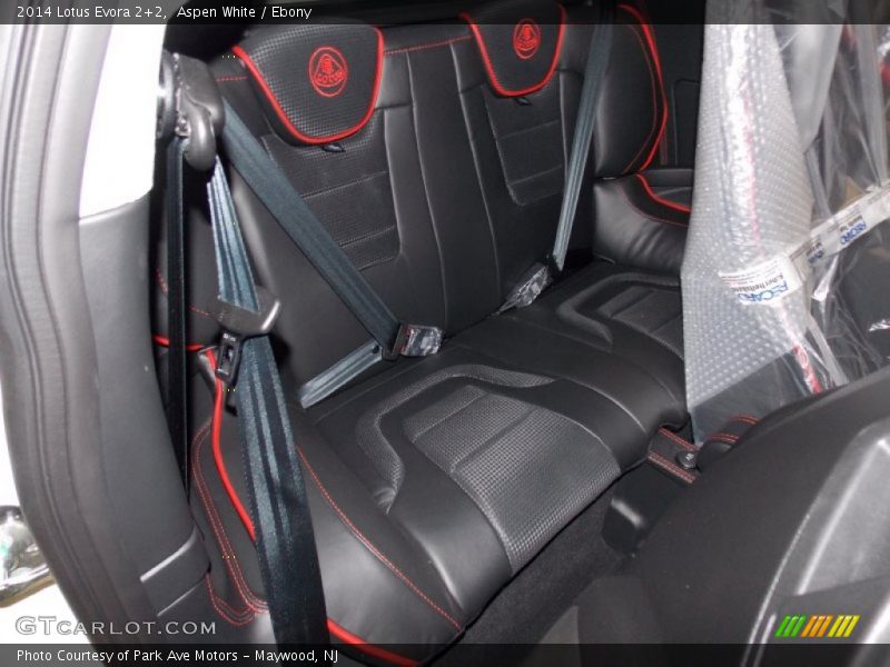 Rear Seat of 2014 Evora 2+2