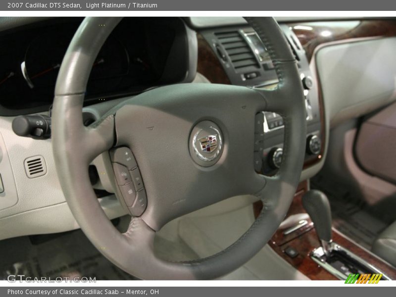 Light Platinum / Titanium 2007 Cadillac DTS Sedan