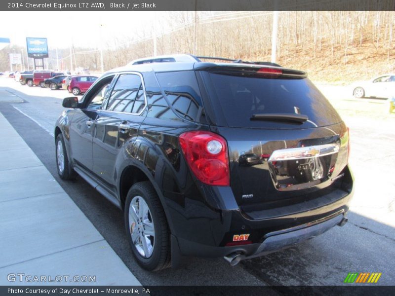 Black / Jet Black 2014 Chevrolet Equinox LTZ AWD