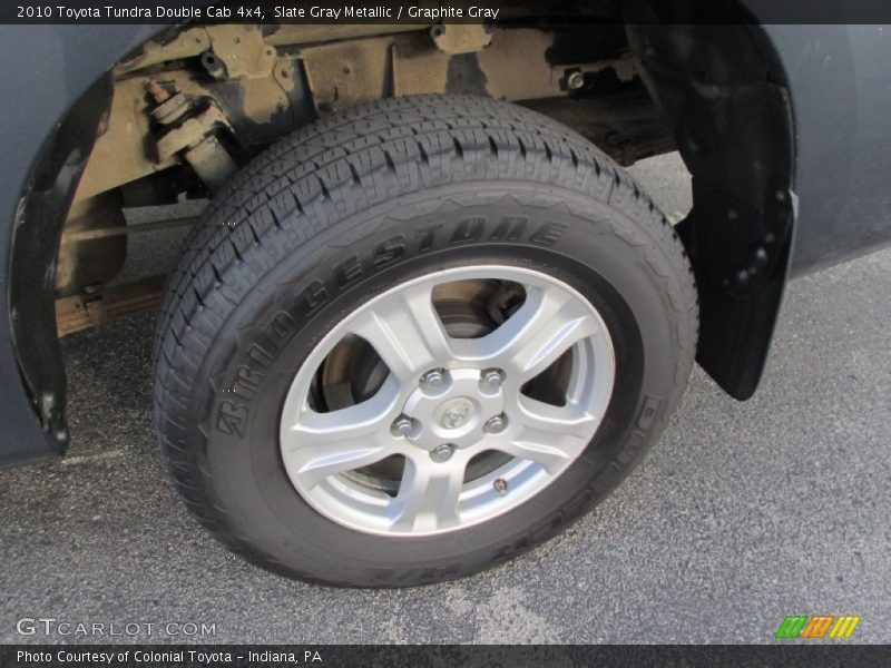 Slate Gray Metallic / Graphite Gray 2010 Toyota Tundra Double Cab 4x4