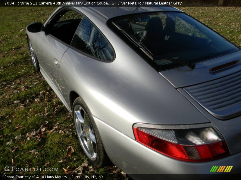 GT Silver Metallic / Natural Leather Grey 2004 Porsche 911 Carrera 40th Anniversary Edition Coupe