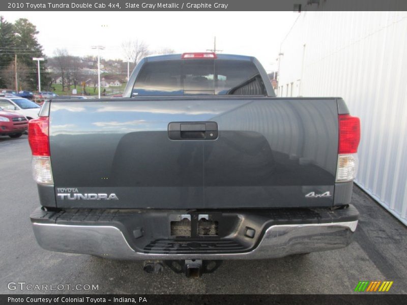 Slate Gray Metallic / Graphite Gray 2010 Toyota Tundra Double Cab 4x4