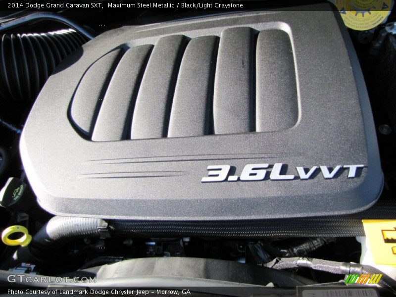 Maximum Steel Metallic / Black/Light Graystone 2014 Dodge Grand Caravan SXT