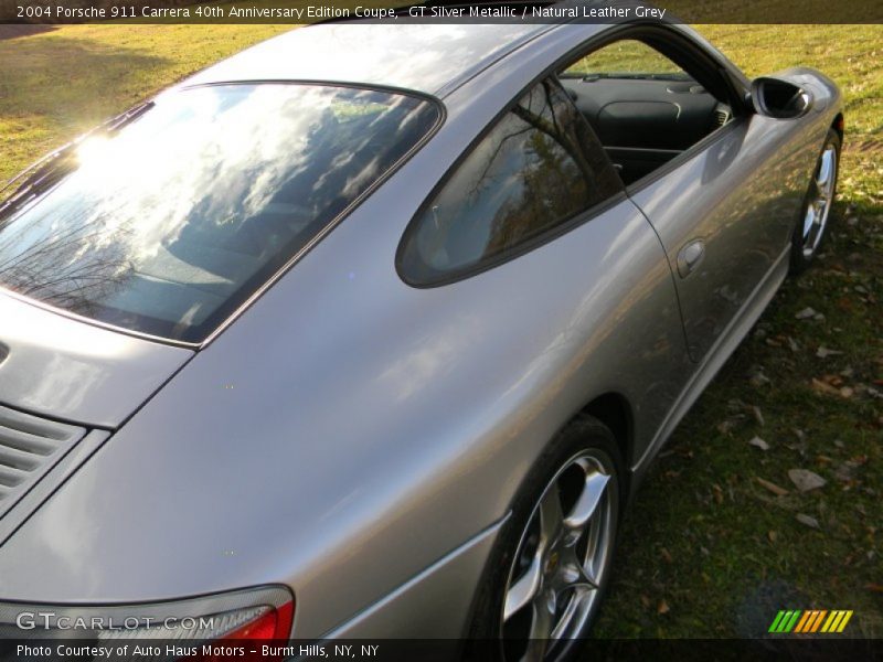 GT Silver Metallic / Natural Leather Grey 2004 Porsche 911 Carrera 40th Anniversary Edition Coupe
