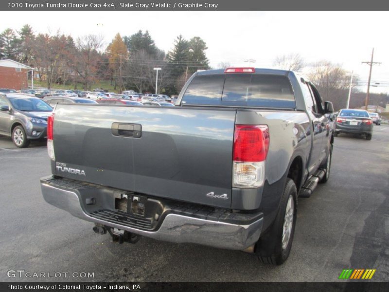 Slate Gray Metallic / Graphite Gray 2010 Toyota Tundra Double Cab 4x4
