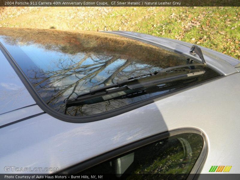 GT Silver Metallic / Natural Leather Grey 2004 Porsche 911 Carrera 40th Anniversary Edition Coupe