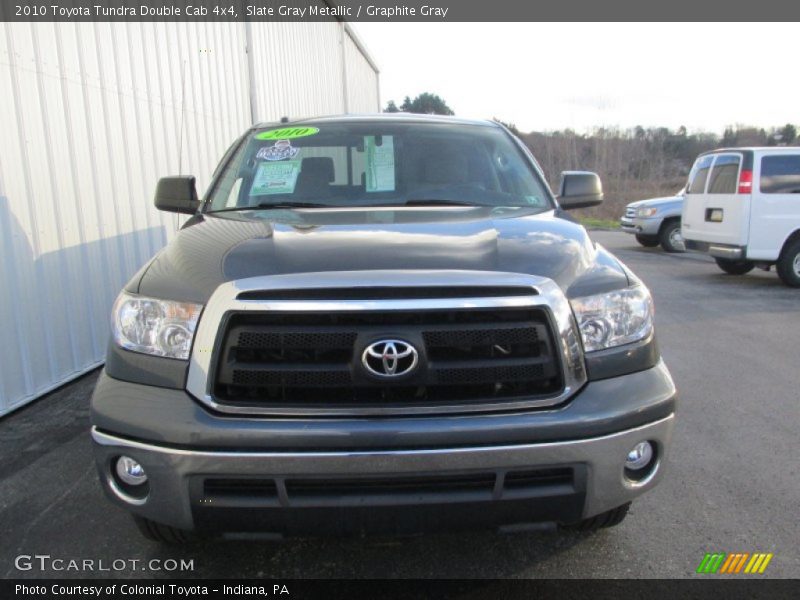 Slate Gray Metallic / Graphite Gray 2010 Toyota Tundra Double Cab 4x4