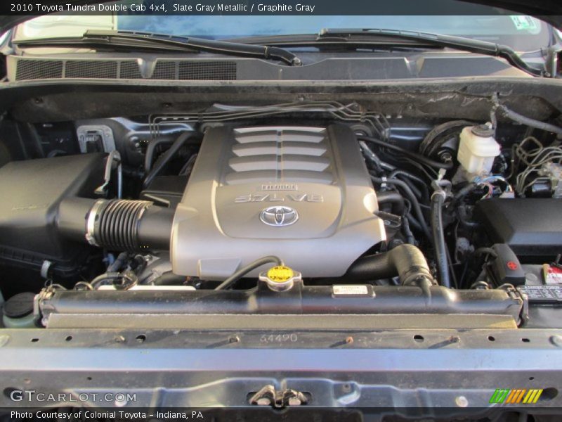 Slate Gray Metallic / Graphite Gray 2010 Toyota Tundra Double Cab 4x4