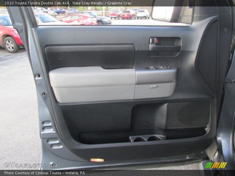 Slate Gray Metallic / Graphite Gray 2010 Toyota Tundra Double Cab 4x4