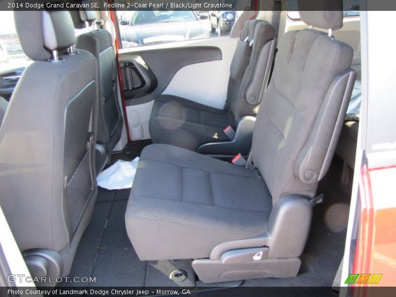 Redline 2-Coat Pearl / Black/Light Graystone 2014 Dodge Grand Caravan SE