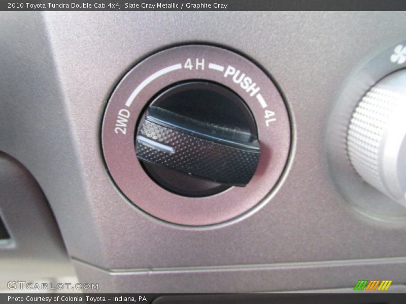Slate Gray Metallic / Graphite Gray 2010 Toyota Tundra Double Cab 4x4
