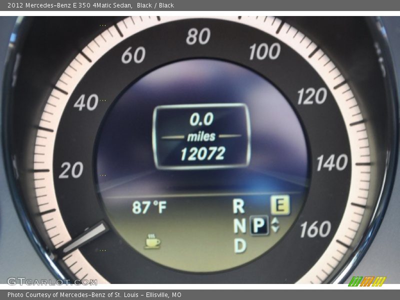 Black / Black 2012 Mercedes-Benz E 350 4Matic Sedan