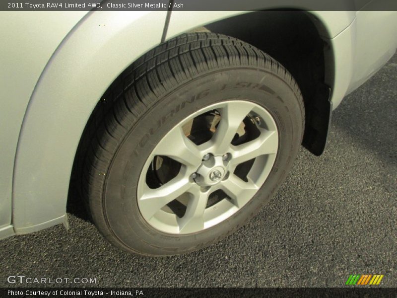 Classic Silver Metallic / Ash 2011 Toyota RAV4 Limited 4WD
