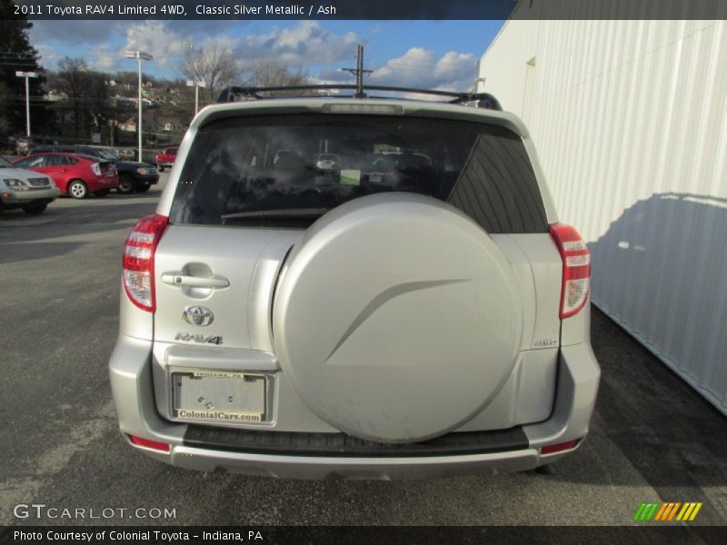 Classic Silver Metallic / Ash 2011 Toyota RAV4 Limited 4WD