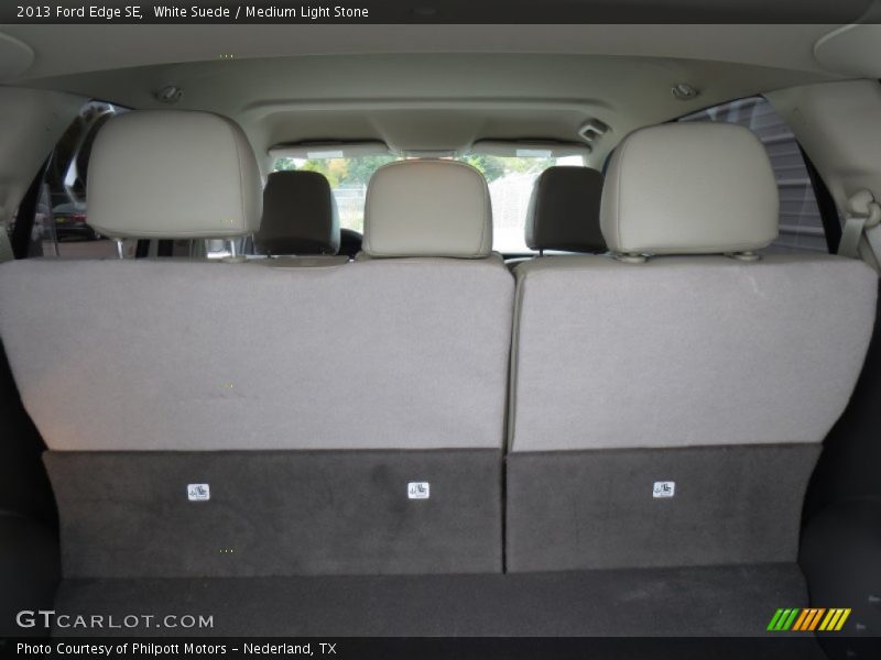 White Suede / Medium Light Stone 2013 Ford Edge SE