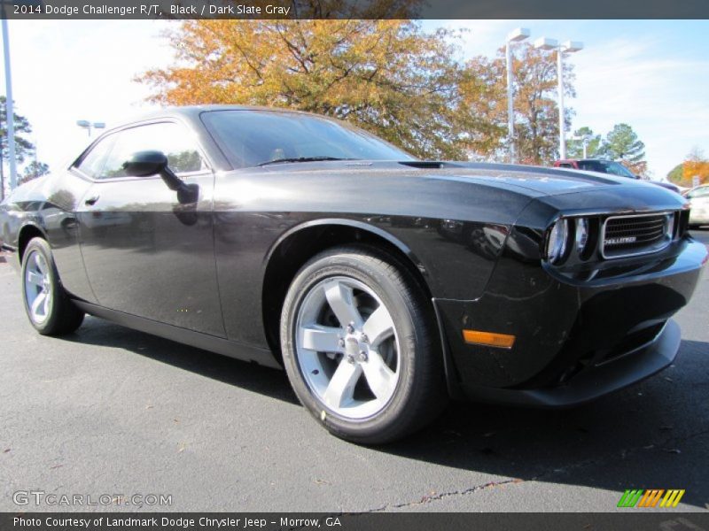 Black / Dark Slate Gray 2014 Dodge Challenger R/T