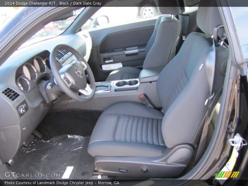 Black / Dark Slate Gray 2014 Dodge Challenger R/T