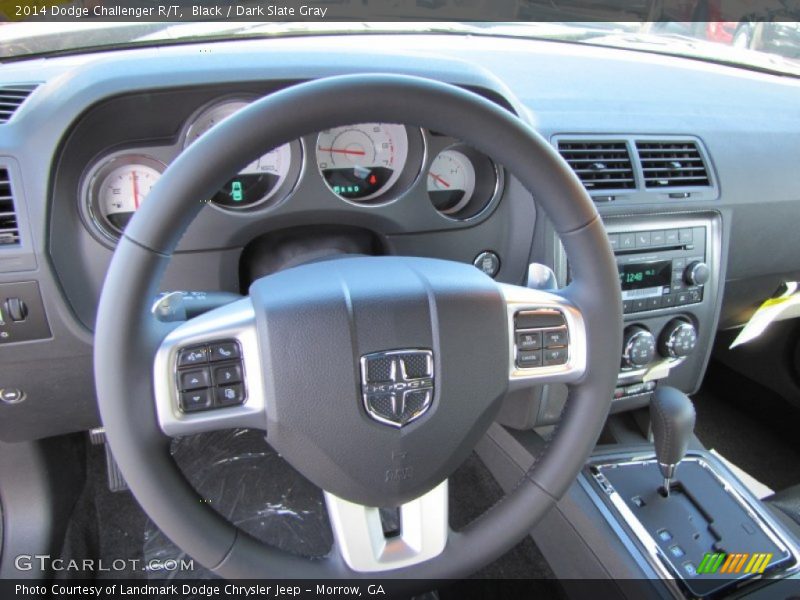 Black / Dark Slate Gray 2014 Dodge Challenger R/T