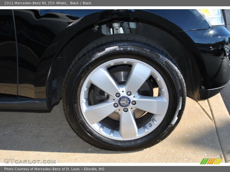 Black / Black 2011 Mercedes-Benz ML 350 4Matic