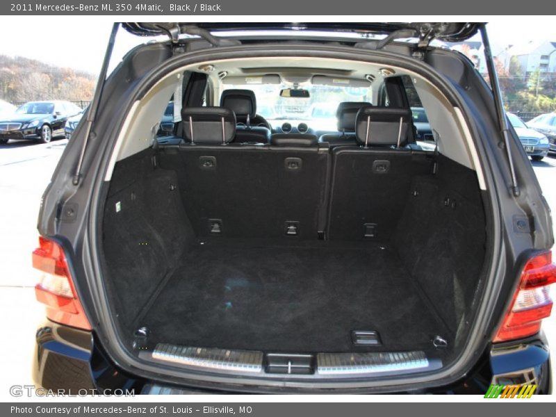 Black / Black 2011 Mercedes-Benz ML 350 4Matic