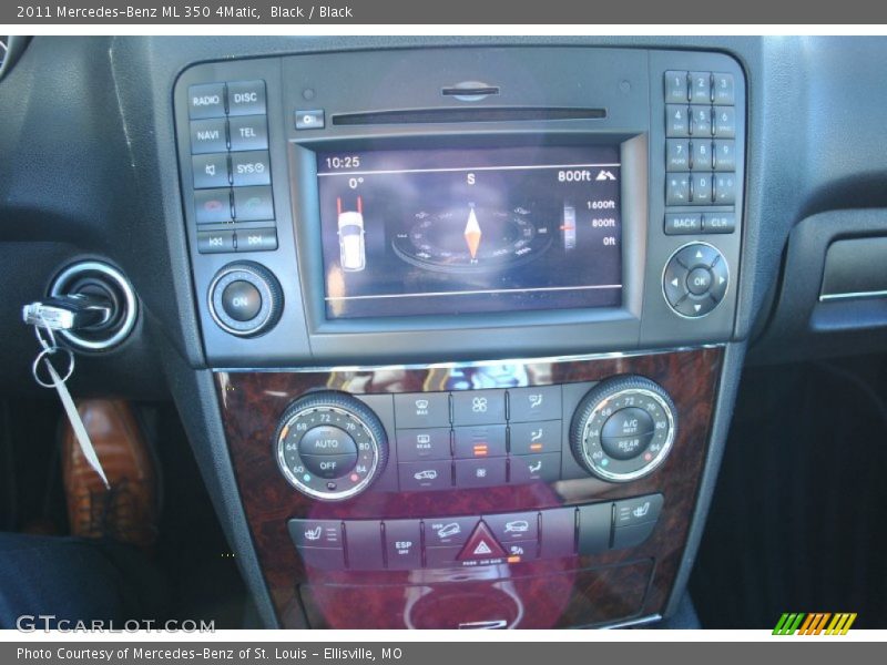 Black / Black 2011 Mercedes-Benz ML 350 4Matic