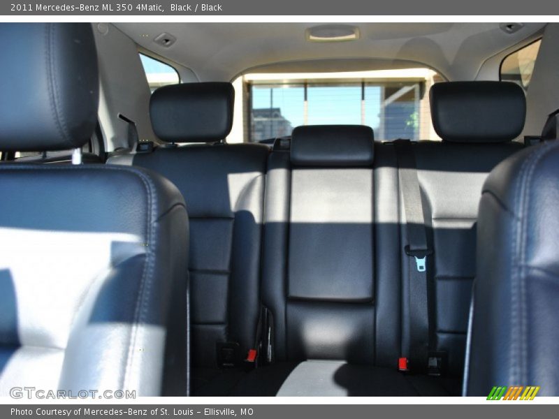 Black / Black 2011 Mercedes-Benz ML 350 4Matic