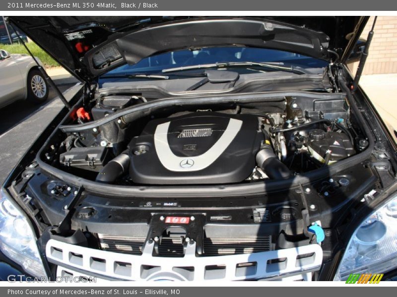 Black / Black 2011 Mercedes-Benz ML 350 4Matic