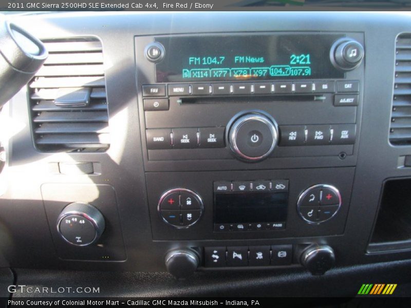 Fire Red / Ebony 2011 GMC Sierra 2500HD SLE Extended Cab 4x4