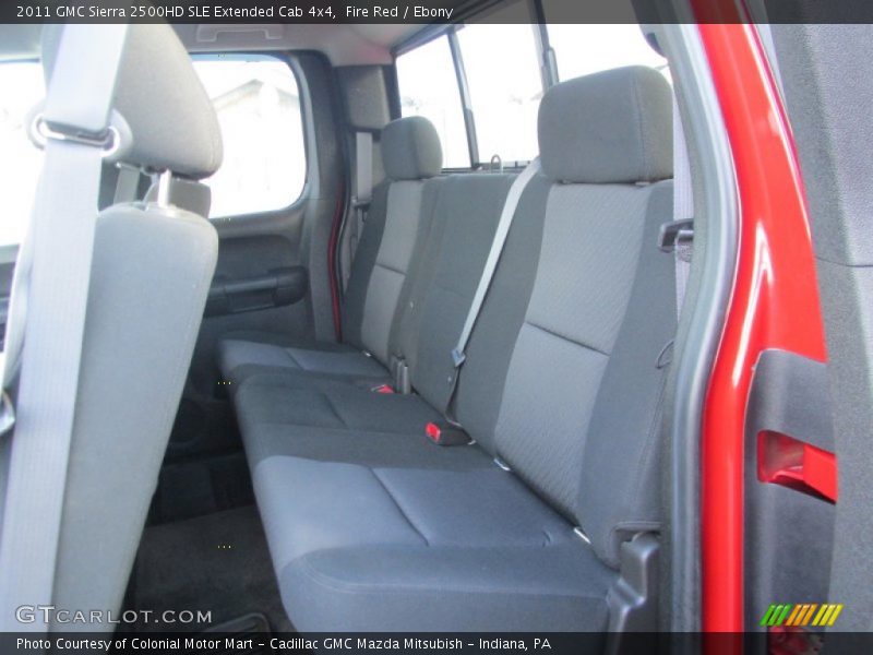 Fire Red / Ebony 2011 GMC Sierra 2500HD SLE Extended Cab 4x4