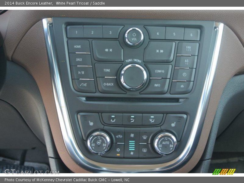 White Pearl Tricoat / Saddle 2014 Buick Encore Leather