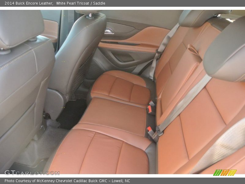 White Pearl Tricoat / Saddle 2014 Buick Encore Leather