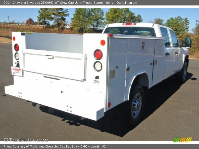 Summit White / Dark Titanium 2014 Chevrolet Silverado 2500HD WT Crew Cab Utlity Truck